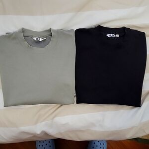 Uniqlo Airism Oversized Long Sleeve T-Shirt Bundle Size XS